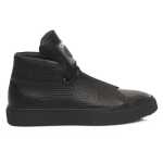 Cerruti 1881 Black Calfskin Men Sneaker 8