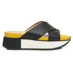 Cerruti 1881 Black Calfskin Women Sandal 4