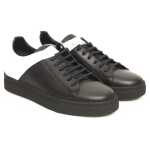 Cerruti 1881 Black Cowhide Men Sneaker 2