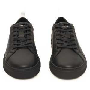 Cerruti 1881 Black Cowhide Men Sneaker 5
