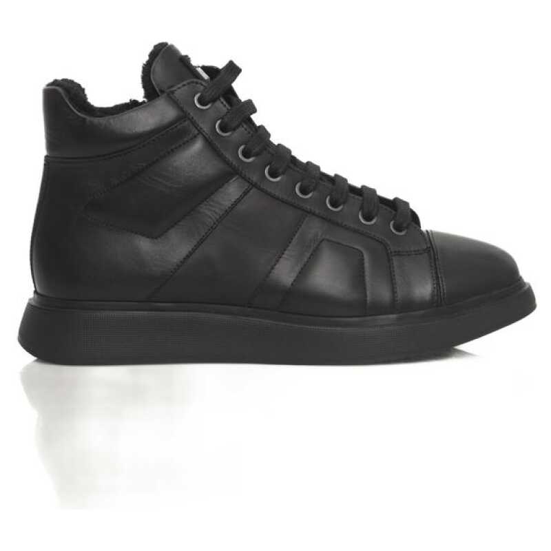Cerruti 1881 Black Cowhide Women Sneaker, theFeinheit