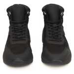 Cerruti 1881 Black Leather Men Sneaker