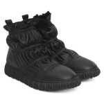 Cerruti 1881 Black Leather Women Boot 2