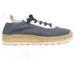 Cerruti 1881 Blue Calfskin Men Sneaker 4