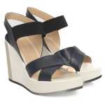 Cerruti 1881 Blue Calfskin Women Sandal 2