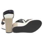 Cerruti 1881 Blue Calfskin Women Sandal 3