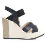 Cerruti 1881 Blue Calfskin Women Sandal 4