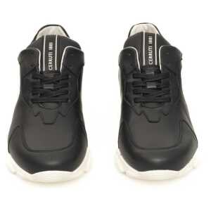 Cerruti 1881 Blue Cowhide Men Sneaker 12