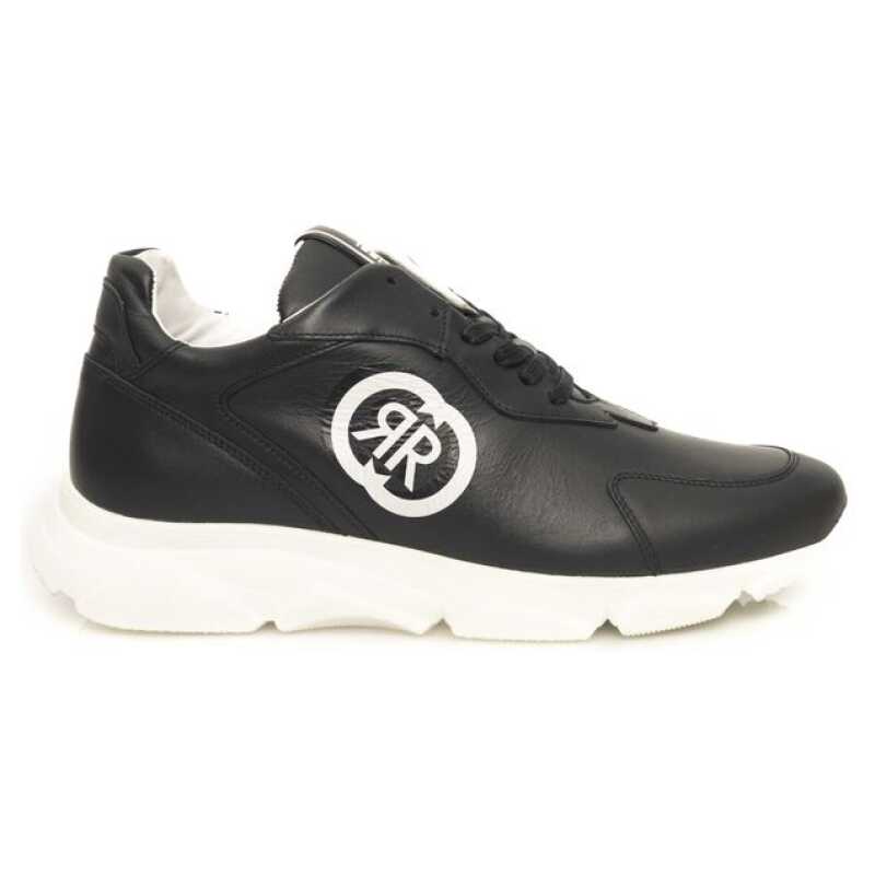 Cerruti 1881 Blue Cowhide Men Sneaker, theFeinheit