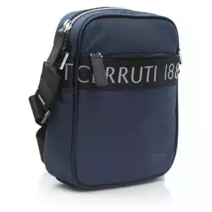 Cerruti 1881 Blue Leather Women Crossbody Bag