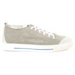 Cerruti 1881 Gray Cowhide Men Sneaker 4