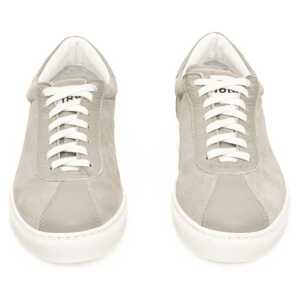 Cerruti 1881 Gray Cowhide Men Sneaker 5