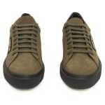 Cerruti 1881 Green Cowhide Men Sneaker 5