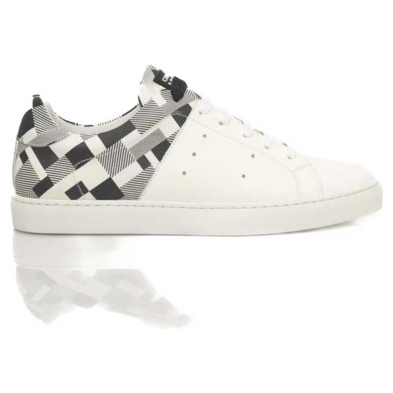 Cerruti 1881 White Calfskin Men Sneaker, theFeinheit