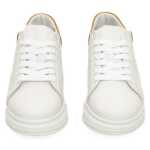 Cerruti 1881 White Leather Women Sneaker 5