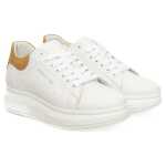 Cerruti 1881 White Leather Women Sneaker 6