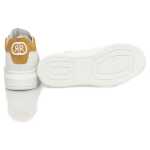 Cerruti 1881 White Leather Women Sneaker 7