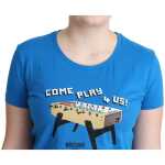 Chic Moschino Cotton Tee With Unique Print 3