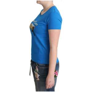 Chic Moschino Cotton Tee With Unique Print