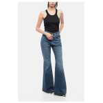 Chloe Cotton Flared Fit Denims 32cm 4
