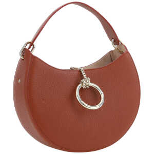 Chloe Sepia Brown Small Arlene Leather Shoulder Bag