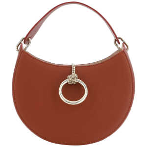 Chloe Sepia Brown Small Arlene Leather Shoulder Bag 4
