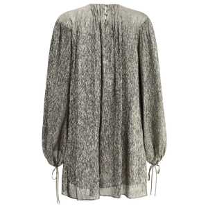 Chloe Silk Lame Mini Dress