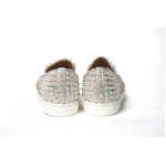 Christian Louboutin White Ab Clear Ab Roller Boat Woman Flat Sneaker 6