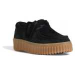 Clarks Black Sponge Flat Shoe 2