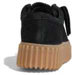 Clarks Black Sponge Flat Shoe 3