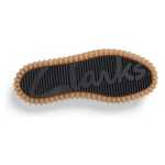 Clarks Black Suede Leather Platform 4