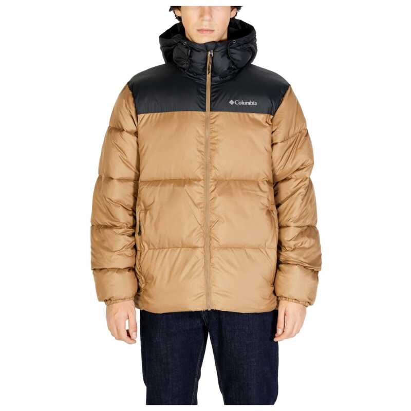 Columbia Beige Nylon Jackets &amp; Coat, theFeinheit