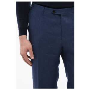 Corneliani 4 Pocketed Academy Pure Linen Pants 2