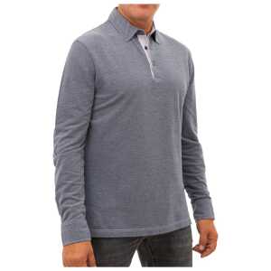Corneliani Blue Cotton Polo Shirt