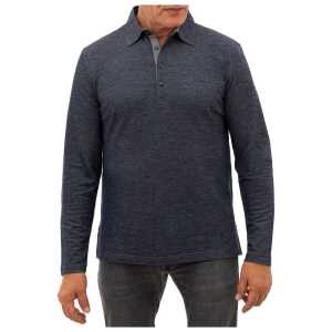Corneliani Blue Wool Polo Shirt