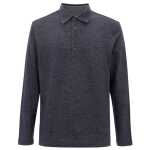 Corneliani Blue Wool Polo Shirt 6