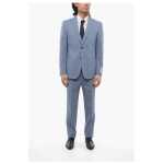 Corneliani Cc Collection 3 Piece Refined Suit With Peak Lapel