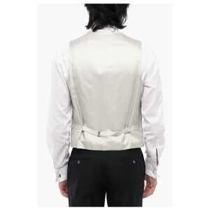 Corneliani Cc Collection Anthemion Print Refined Cermo Waistcoat With 4 2
