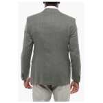 Corneliani Cc Collection Half Lined Refined Virgin Wool Blazer 2