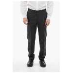 Corneliani Cc Collection Virgin Wool Pants With Check Pattern