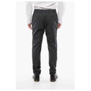 Corneliani Cc Collection Virgin Wool Pants With Check Pattern 2