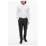 Corneliani Cc Collection Virgin Wool Pants With Check Pattern 4