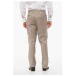 Corneliani Cool Wool Pants With Belt Loop 4