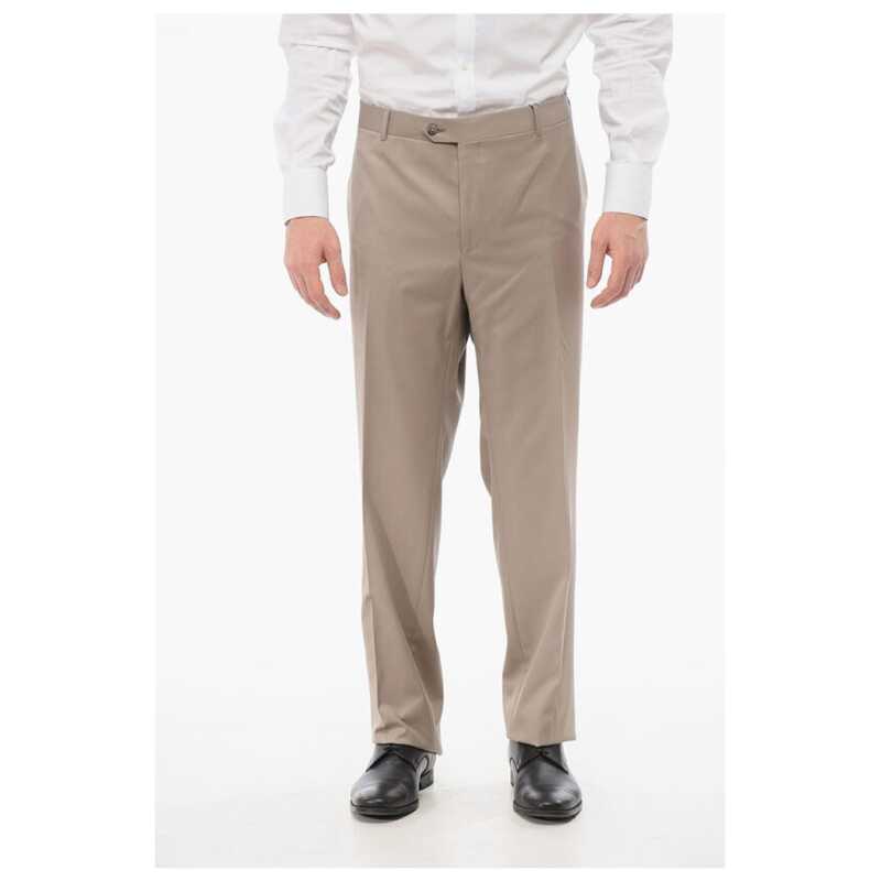 Corneliani Cool Wool Pants with Belt Loop, theFeinheit