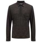 Corneliani Gray Wool Polo Shirt