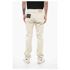 Corneliani Id Cotton Stretch Lazise 5 Pockets Pants With Belt Loops 6