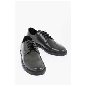 Corneliani Id Patent Leather Low Top Sneakers