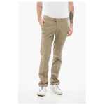 Corneliani Id Solid Color Chino Pants With Belt Loops