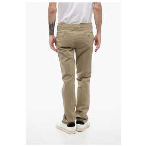 Corneliani Id Solid Color Chino Pants With Belt Loops 2