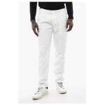 Corneliani Id Solid Color Cotton And Linen Chino Pants